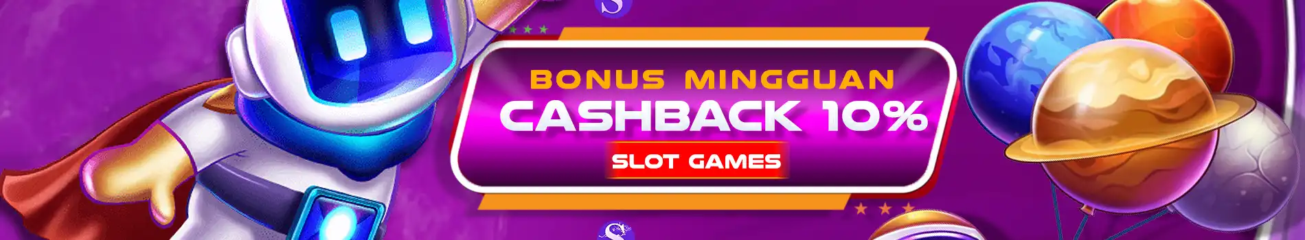 CASHBACK MINGGUAN SLOT